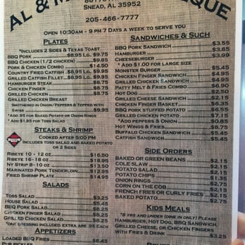 Al & Mick's Bbq - Barbeque Near Me - Snead, Alabama Al & Mick's Bbq - Barbeque Near Me - Snead, Alabama