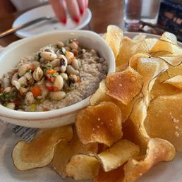 Humus and chips