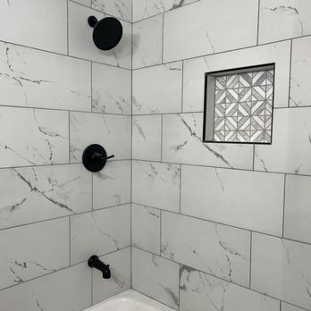 SG Construction - a bathroom with a marble shower - General Contractors Near Me - Victoria, Texas SG Construction - a bathroom with a marble shower - General Contractors Near Me - Victoria, Texas