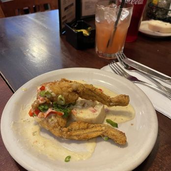 Henry's Louisiana Grill - Louisiana frog legs, flash fried, tossed in scampi butter - Southern Near Me - Acworth,, Georgia Henry's Louisiana Grill - Louisiana frog legs, flash fried, tossed in scampi butter - Southern Near Me - Acworth,, Georgia