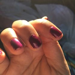 Fashion Nails & Hair - Bubbles with SHELLAC??!!