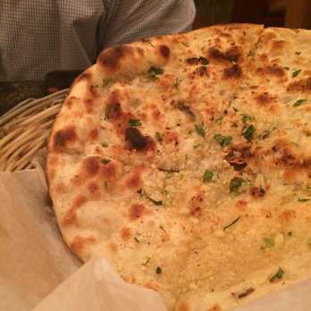 Cardamom - Garlic naan - a little too crunchy for my taste. - Indian Near Me - Ann Arbor, Michigan