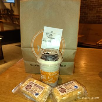 The Melt - Cookies & Cream milkshake and Brown Butter Sea Salt Marshmallow crispy treat!! - Burgers Near Me - Sacramento, California The Melt - Cookies & Cream milkshake and Brown Butter Sea Salt Marshmallow crispy treat!! - Burgers Near Me - Sacramento, California
