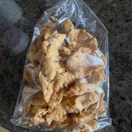 From the baked goods selection-love these crispy sweet/savory snacks!
