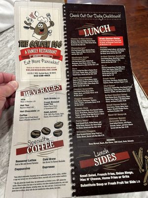 Menu photo 5 Golden Egg Pancake House Surfside Beach, SC Menu photo 5 Golden Egg Pancake House Surfside Beach, SC