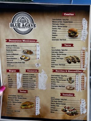 Menu photo 2 Blue Agave Bridgeport, CT