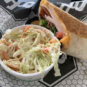 LaBelle Brewing - Pressed turkey bacon club wrap with a side of coleslaw! AMAZING! - Breweries Near Me - LaBelle, Florida LaBelle Brewing - Pressed turkey bacon club wrap with a side of coleslaw! AMAZING! - Breweries Near Me - LaBelle, Florida
