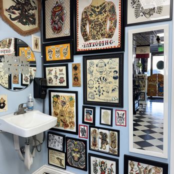 Pacific Tattoo - Inside shop. Walk ins welcomed! - Tattoo Near Me - Anaheim, California