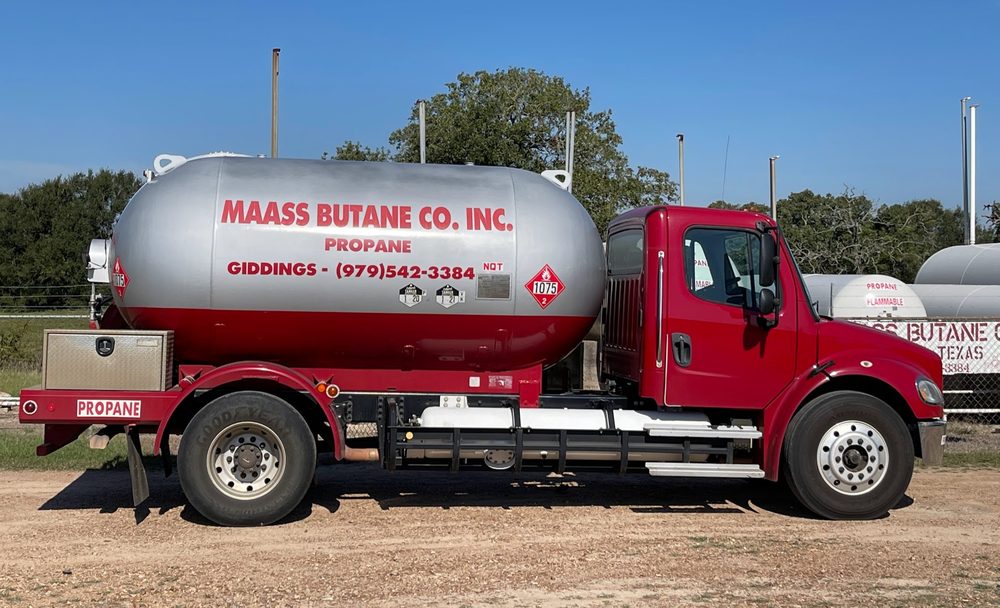 MAASS BUTANE GAS Updated March 2024 491 S Main St, Giddings, Texas Propane Phone Number