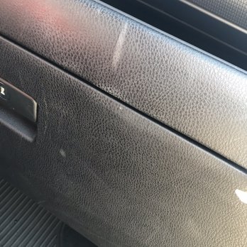 Boca Car Wash - Dashboard not even wiped down - Car Wash Near Me - Boca Raton, Florida