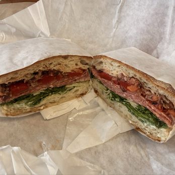 Lucia’s Craft Sandwich - Genoa Salami sandwich. Best sandwich I've had in a long time! - Breakfast & Brunch Near Me - Crockett, California Lucia’s Craft Sandwich - Genoa Salami sandwich. Best sandwich I've had in a long time! - Breakfast & Brunch Near Me - Crockett, California