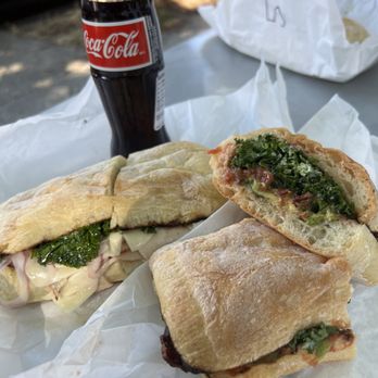 Devil's Dill Sandwich Shop - Number 5 (left) and Number 2 (right) - Sandwiches Near Me - Portland, Oregon