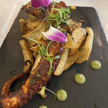 Ocean and Flame - Pulpo Dr. Moreno - Peruvian Near Me - Pinecrest, Florida Ocean and Flame - Pulpo Dr. Moreno - Peruvian Near Me - Pinecrest, Florida