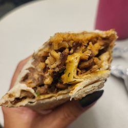 El Camaleon Mobile Kitchen - Pastor burrito, meh... a little too fatty for my liking. I would not go back.