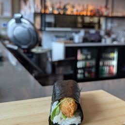 Fried oyster hand roll Fried oyster hand roll