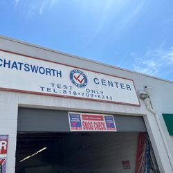 Chatsworth Smog Center - The front of the building.