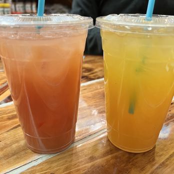 Sattdown Jamaican Grill - Fresh juices (guava and fruit punch) - Caribbean Near Me - Studio City, California Sattdown Jamaican Grill - Fresh juices (guava and fruit punch) - Caribbean Near Me - Studio City, California
