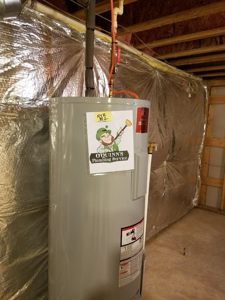 Slide of O'Quinn's Plumbing Service