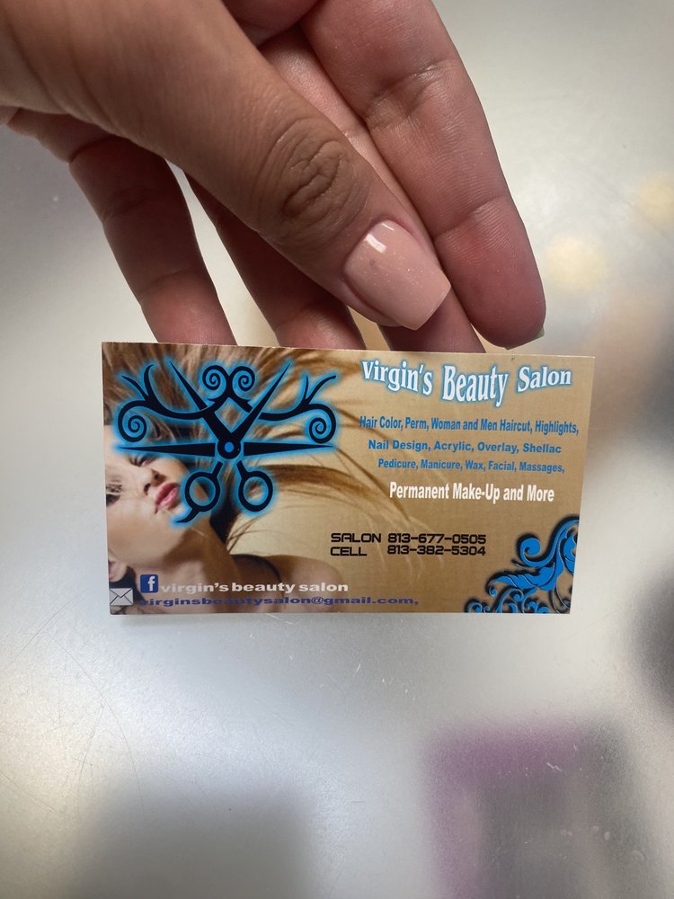 Virgin’s Beauty Salon Logo