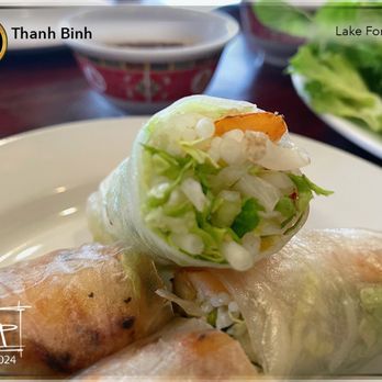 Thanh Binh - Spring Rolls - detail - Vietnamese Near Me - Lake Forest, California Thanh Binh - Spring Rolls - detail - Vietnamese Near Me - Lake Forest, California