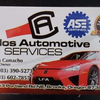 Carlos automotive services - Carlos automotive services - Auto Repair Near Me - Salem, Oregon Carlos automotive services - Carlos automotive services - Auto Repair Near Me - Salem, Oregon
