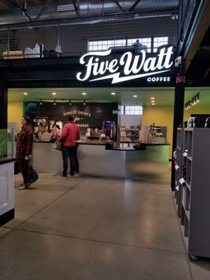 Five Watt Coffee, Keg and Case W 7th Market by null