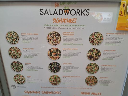 Menu photo 4 Saladworks Lincoln, CA