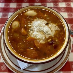 Bowl Minestrone Soup