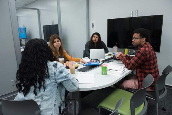 Cal State LA University Library by null