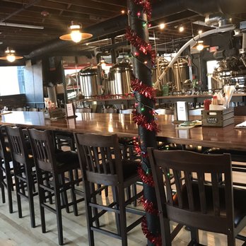 Sager-Stoneyard Pub - German style walnut  table - Brewpubs Near Me - Rochester, New York