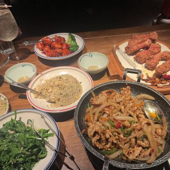 O Mandarin - snow Chinese Pea Leaves -and Mandarin Glazed Spare Ribs - Szechuan Near Me - Hicksville, New York