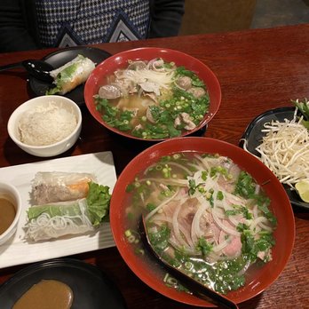 Spring Kitchen - a bowl of soup, a bowl of rice, and a plate of salad - Vietnamese Near Me - Maple Valley, Washington Spring Kitchen - a bowl of soup, a bowl of rice, and a plate of salad - Vietnamese Near Me - Maple Valley, Washington