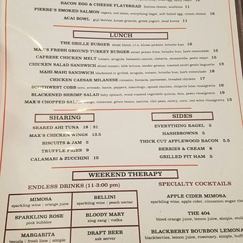 Max's Grille - Brunch Menu - New American Near Me - Boca Raton, Florida Max's Grille - Brunch Menu - New American Near Me - Boca Raton, Florida