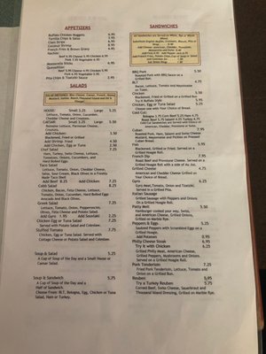 Menu photo 4 Natalie's Restaurant Hudson, FL