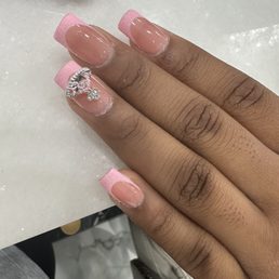 Lucia strikes again. My niece came in town to visit and wanted to get her nails done. Thank you Tina for getting my feet right! Lucia strikes again. My niece came in town to visit and wanted to get her nails done. Thank you Tina for getting my feet right!