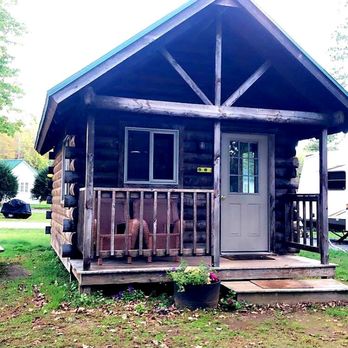 Brattleboro North KOA - There was also a log cabin for rent! - Campgrounds Near Me - East Dummerston, Vermont