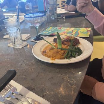 Bahama Breeze - Tequila Tequila Sunburn Glazed Salmon - Seafood Near Me - Fayetteville, North Carolina Bahama Breeze - Tequila Tequila Sunburn Glazed Salmon - Seafood Near Me - Fayetteville, North Carolina