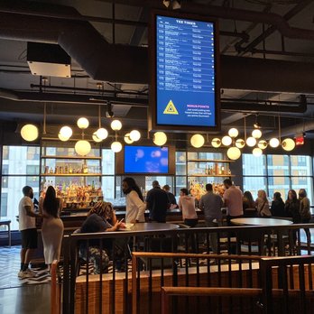 Puttshack - Second floor bar area - Mini Golf Near Me - Atlanta, Georgia