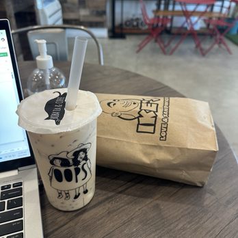 Oops Boba Tea & Coffee - Barley mochi tea - Bubble Tea Near Me - Arcadia, California