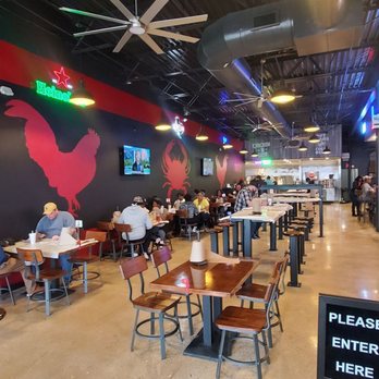 Red Claws Crab Shack - Photo of interior. - Seafood Near Me - Fort Worth, Texas Red Claws Crab Shack - Photo of interior. - Seafood Near Me - Fort Worth, Texas