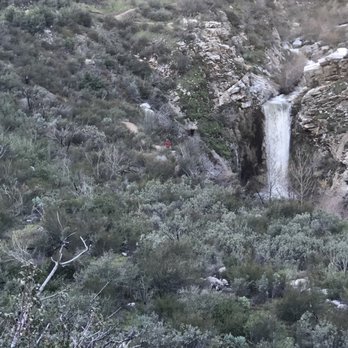 Trail Canyon Falls - As you turn a corner about .25 miles away the falls comes into view - Hiking Near Me - Tujunga, California