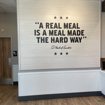 KFC - Beautiful interior typography and signage. - Fast Food Near Me - Saratoga Springs, Utah KFC - Beautiful interior typography and signage. - Fast Food Near Me - Saratoga Springs, Utah