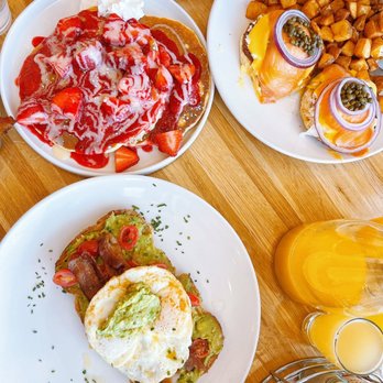 Scrambled - Avocado Toast, Strawberry Pancakes, Smoked Salmon Lox Benny - Breakfast & Brunch Near Me - Henderson, Nevada Scrambled - Avocado Toast, Strawberry Pancakes, Smoked Salmon Lox Benny - Breakfast & Brunch Near Me - Henderson, Nevada