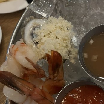 Earls Kitchen + Bar - Seafood platter - I was surprised that the white thing that looks like cheese is wasabi! Not in green, weird - New American Near Me - McLean, Virginia Earls Kitchen + Bar - Seafood platter - I was surprised that the white thing that looks like cheese is wasabi! Not in green, weird - New American Near Me - McLean, Virginia