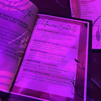 Bad Beat Brewing - Halloween Cocktail Menu - Breweries Near Me - Las Vegas, Nevada Bad Beat Brewing - Halloween Cocktail Menu - Breweries Near Me - Las Vegas, Nevada