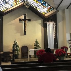 St Mark's Roman Catholic Church of San Marcos - Ready for Christmas? We are are at St.Mark's parish! Christmas Day 2018 0900 Mass.