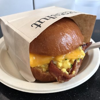 Eggslut - The Fairfax + bacon - Breakfast & Brunch Near Me - Los Angeles, California Eggslut - The Fairfax + bacon - Breakfast & Brunch Near Me - Los Angeles, California