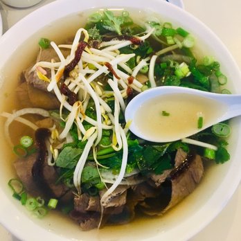 Pho 75 - Pho with well done brisket - Vietnamese Near Me - Philadelphia, Pennsylvania
