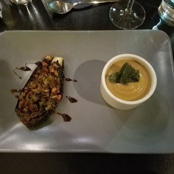 Harvest Beat - Mushroom bisque with mushroom wild rice - Vegetarian Near Me - Seattle, Washington Harvest Beat - Mushroom bisque with mushroom wild rice - Vegetarian Near Me - Seattle, Washington
