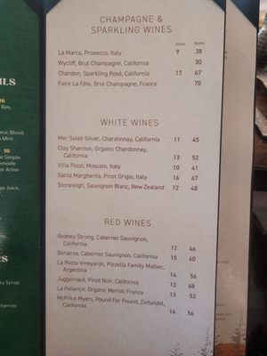 Menu photo 5 High Note Casual Dining & Drink Pigeon Forge, TN